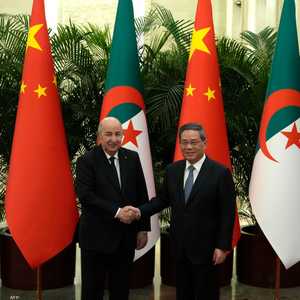 الرئيس الجزائري ورئيس الوزراء الصيني