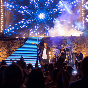 أحمد سعد على مسرح مهرجان قرطاج التونسي