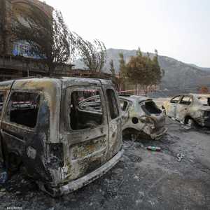 حرائق الجزائر امتدت إلى قرى ومناطق سكنية