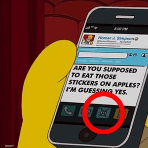 تطبيق يشبه شعاره شعار "إكس" ظهر قبل سنوات بمسلسل سيمبسون