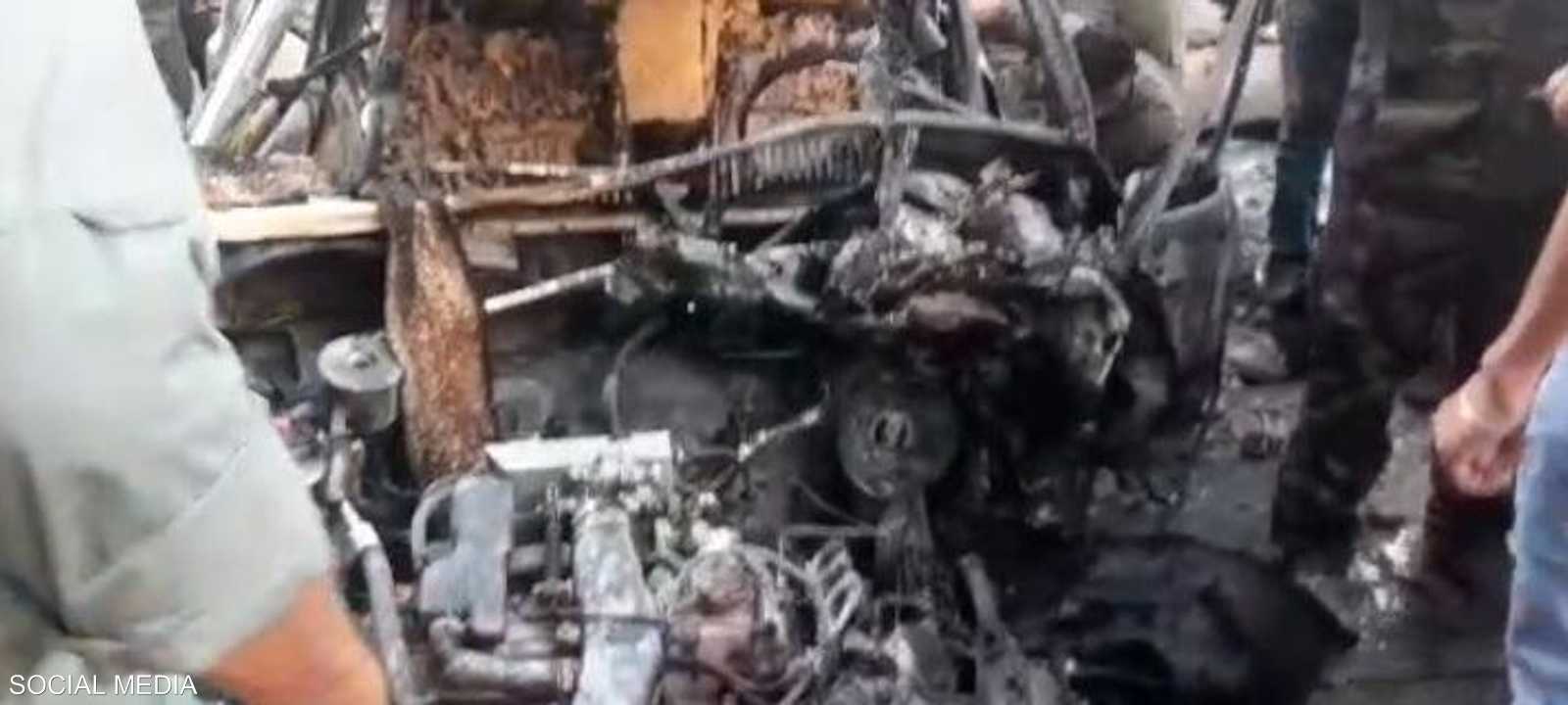 وقع الحادث في منقطة السيدة زين