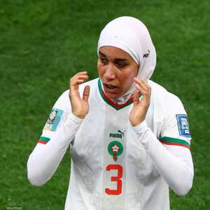 نهيلة شاركت في المباراة من بدايتها