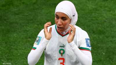 نهيلة شاركت في المباراة من بدايتها