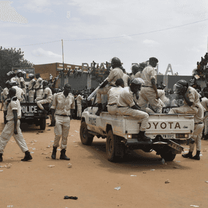 قوات نيجرية في نيامي