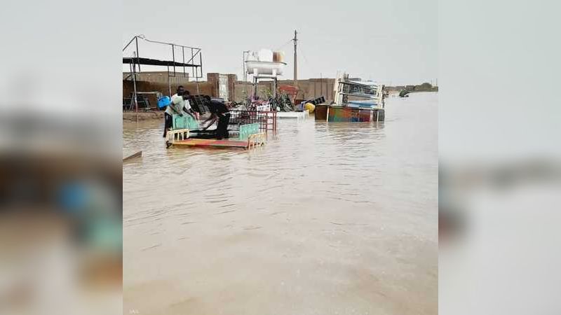 الأمطار تجتاح ولايات السودان