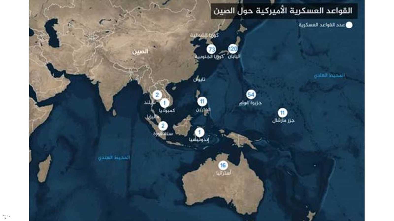 تمتد منطقة المحيطين الهندي والهادئ على نحو نصف سطح الأرض