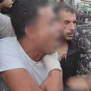 لحظة القبض على المتهم