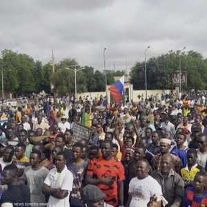 مظاهرات في النيجر مؤيدة للانقلاب العسكري