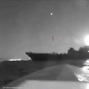 زورق مسير يهاجم سفينة بميناء نوفوروسيسك