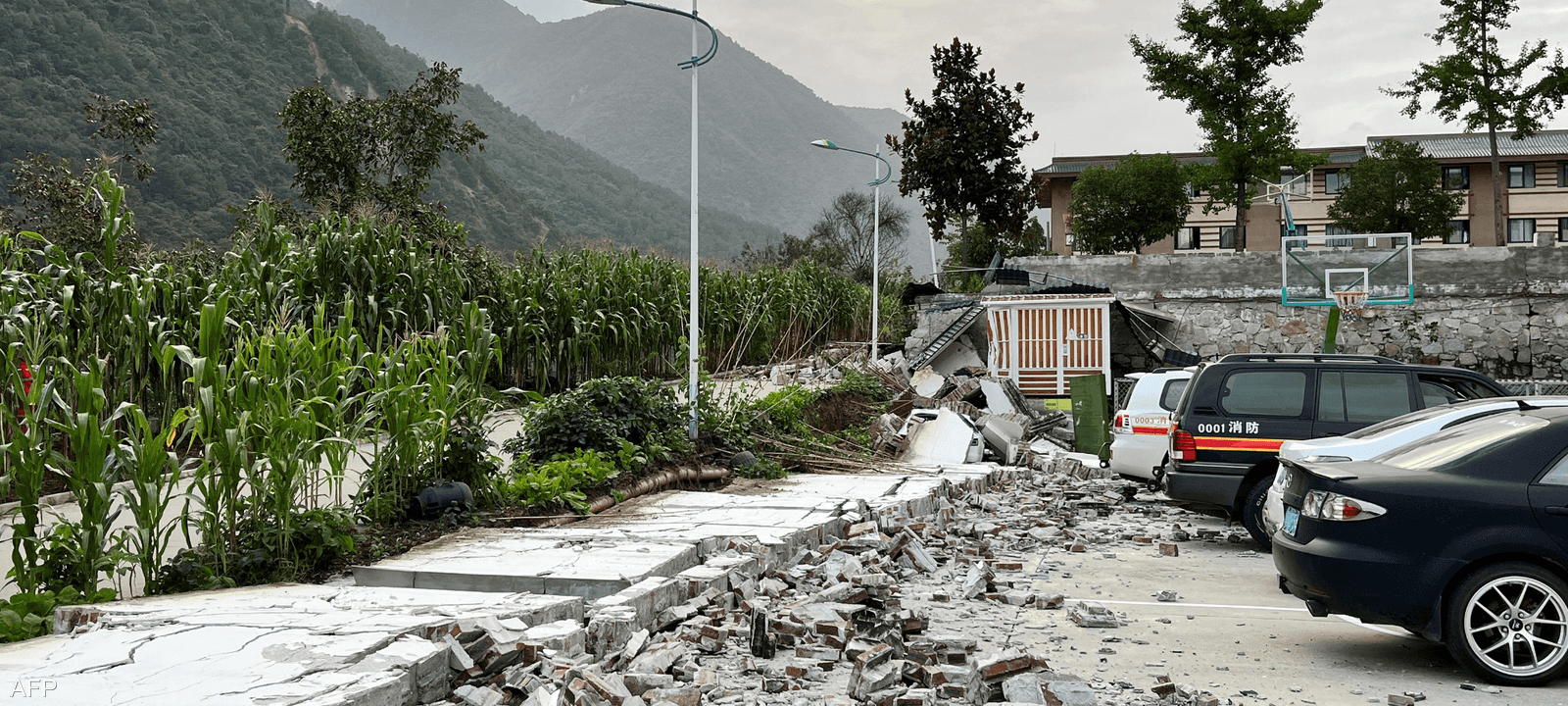 أرشيفية لزلزال ضرب الصين