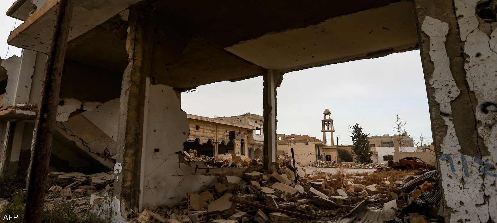 الحرب دمرت البنية التحتية في سوريا