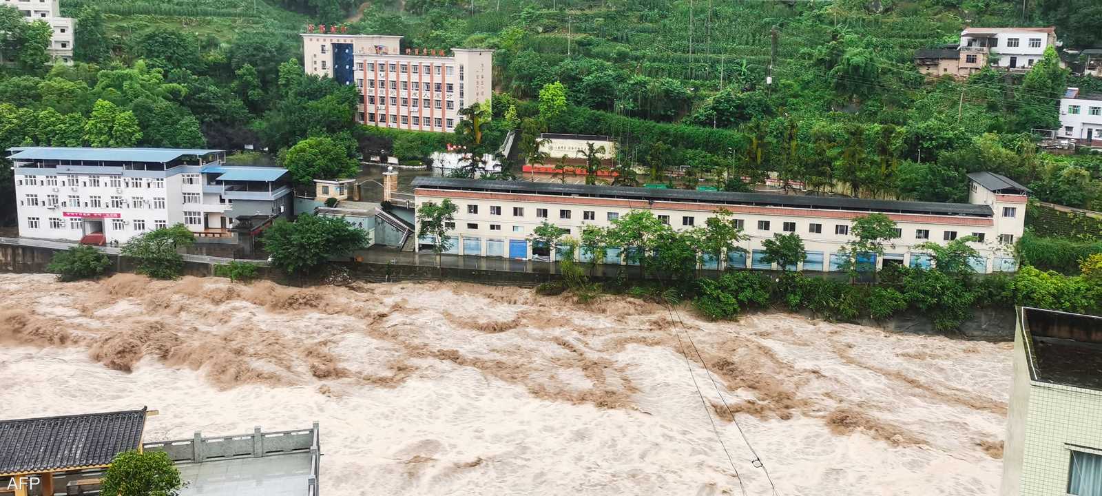 فيضانات في الصين- أرشيفية