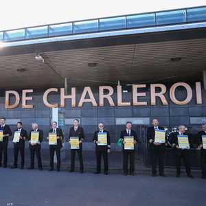 إضراب طياري راين اير في مطار شارلوروا البلجيكي