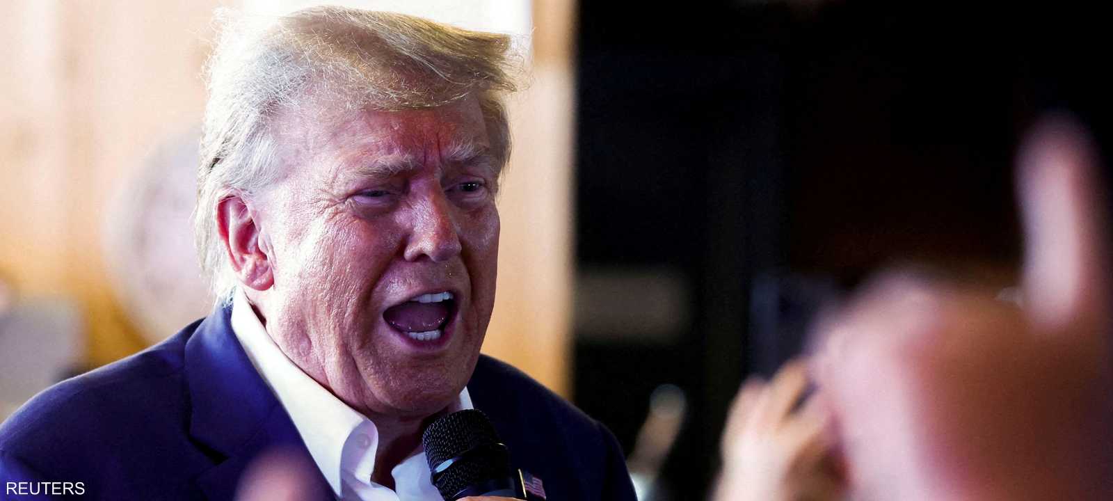 ترامب يندد بلائحة الاتهامات الموجهة إليه