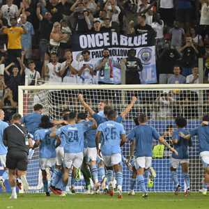 مانشستر سيتي يحرز لقب كأس السوبر الأوروبية