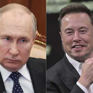 فلاديمير بوتين وإيلون ماسك