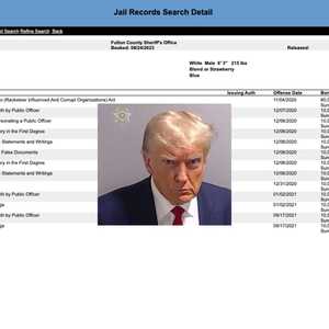سجل احتجاز ترامب في سجن فولتون