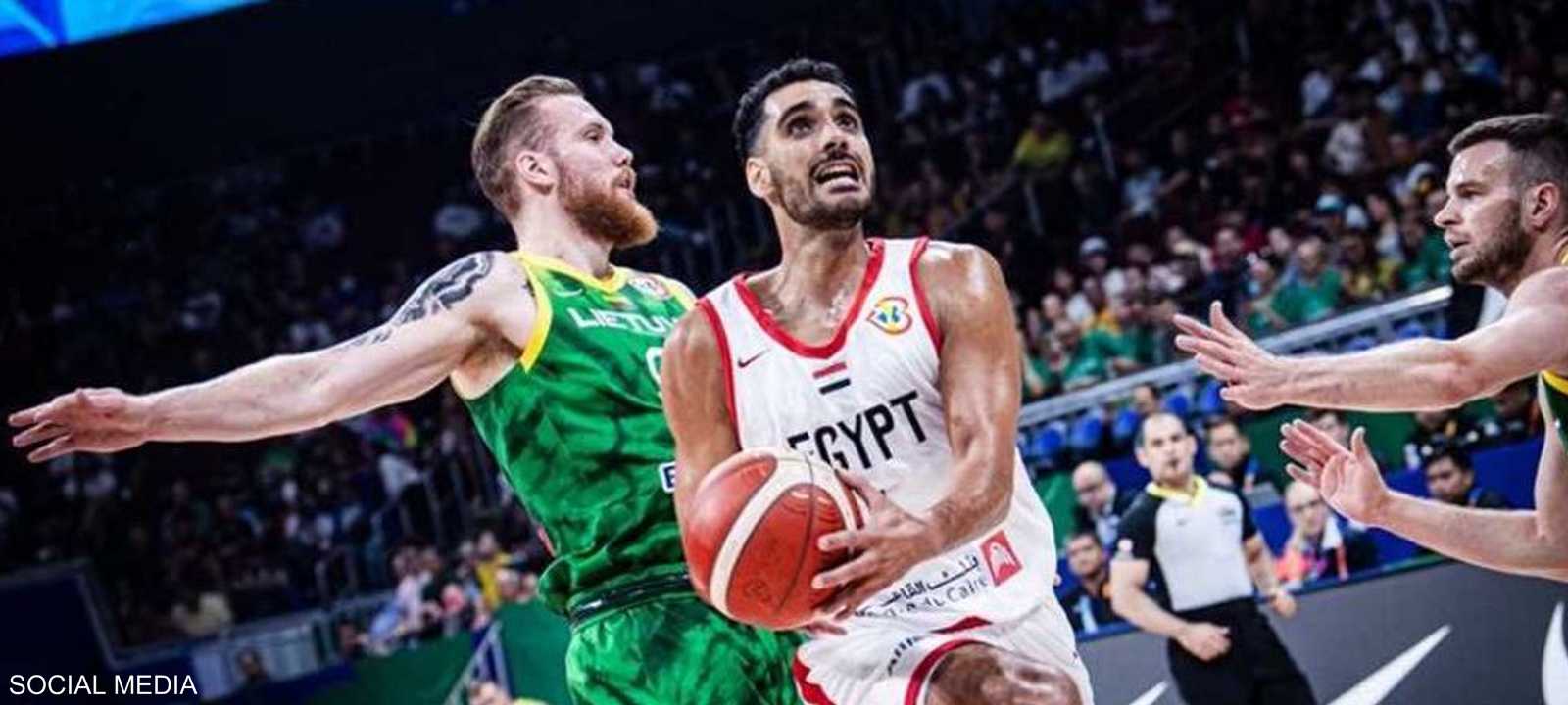 هزمت ليتوانيا مصر بنتيجة (93-67).