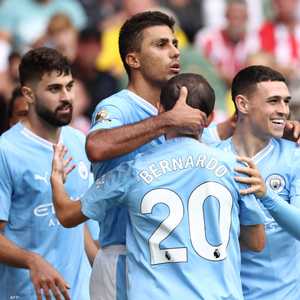 رودري سجل هدف الفوز لسيتي بتسديدة هائلة