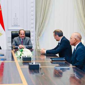 الرئيس عبدالفتاح السيسي يلتقي رئيس شركة "بي بي"