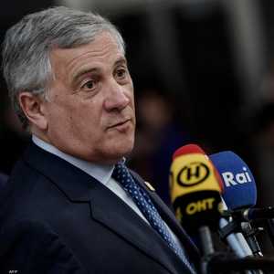 وزير الخارجية الإيطالي أنتونيو تاياني