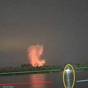 حطام الطائرة المسيرة