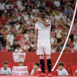 لحظة بكاء سيرجيو راموس