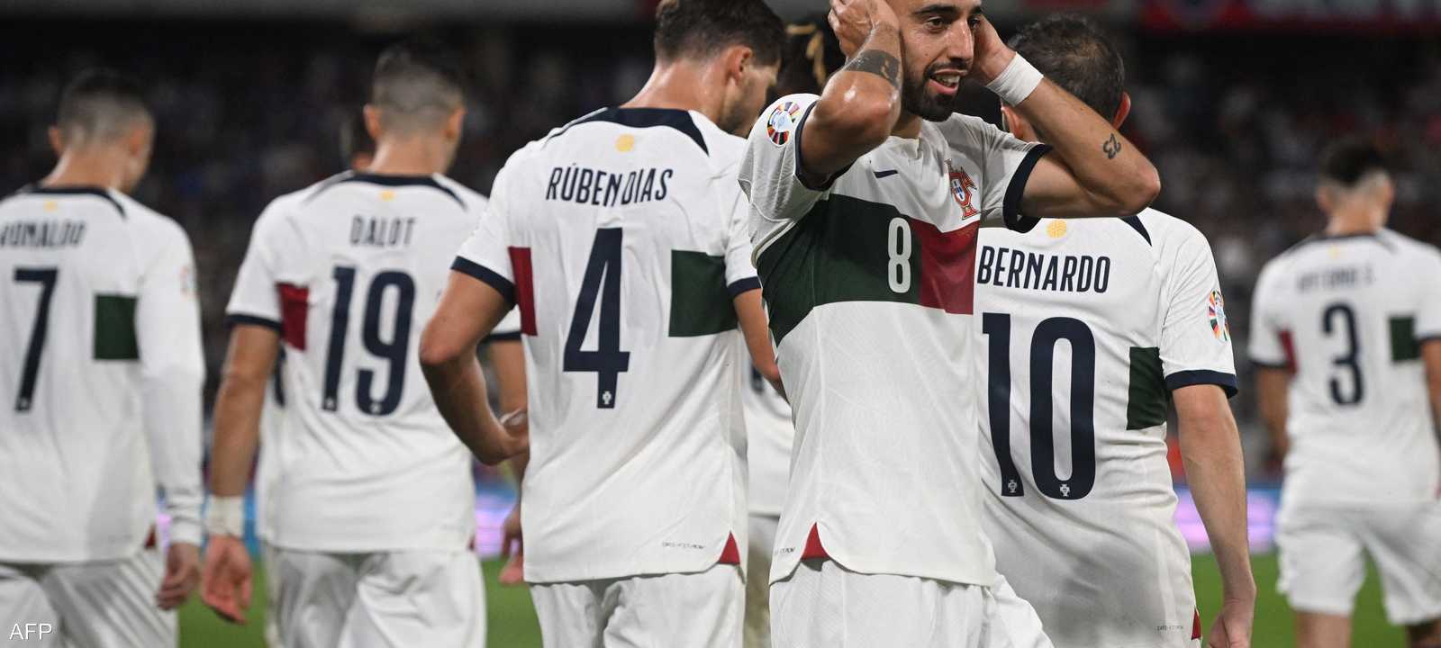 برونو سجل هدف المباراة الوحيد