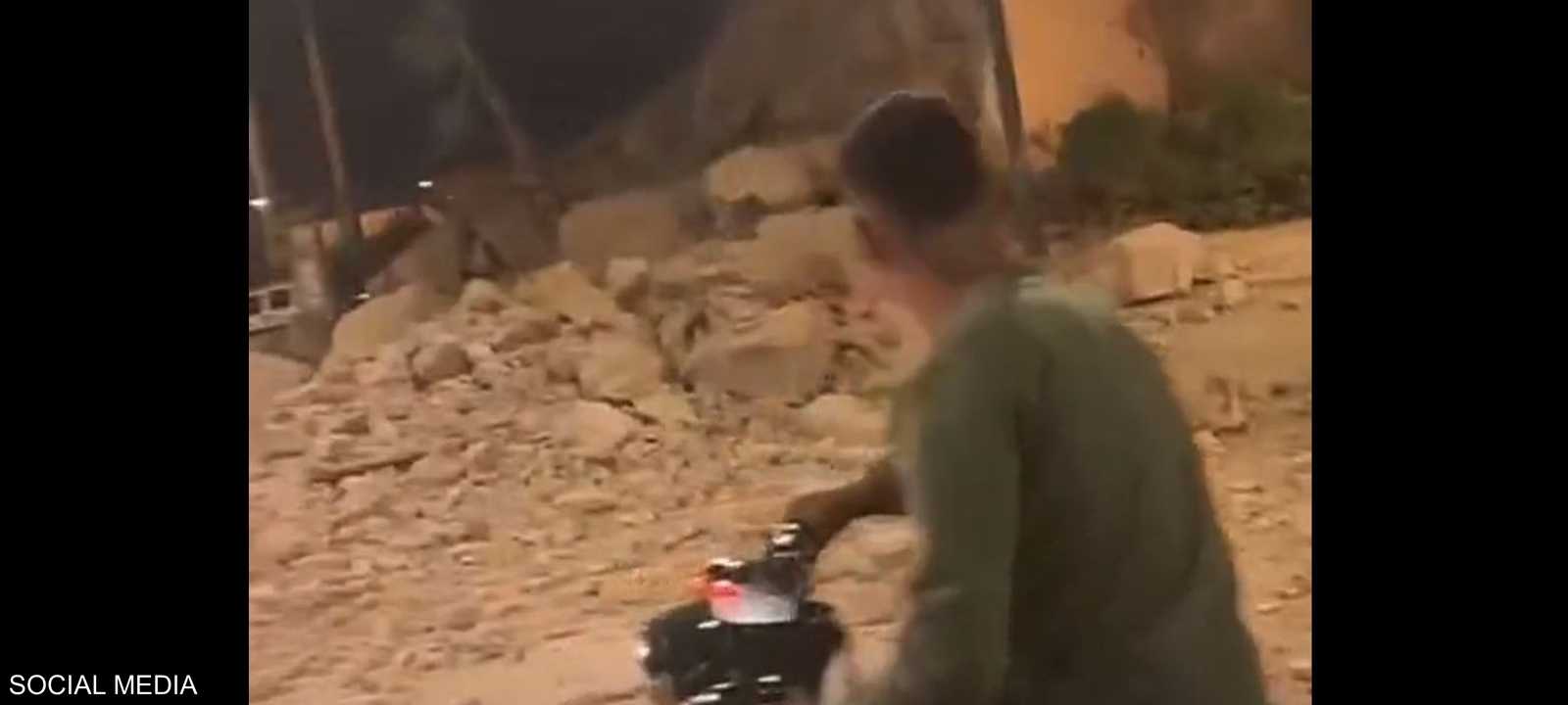 مراسل "سكاي نيوز عربية" أكد انهيار بعض المباني في المغرب