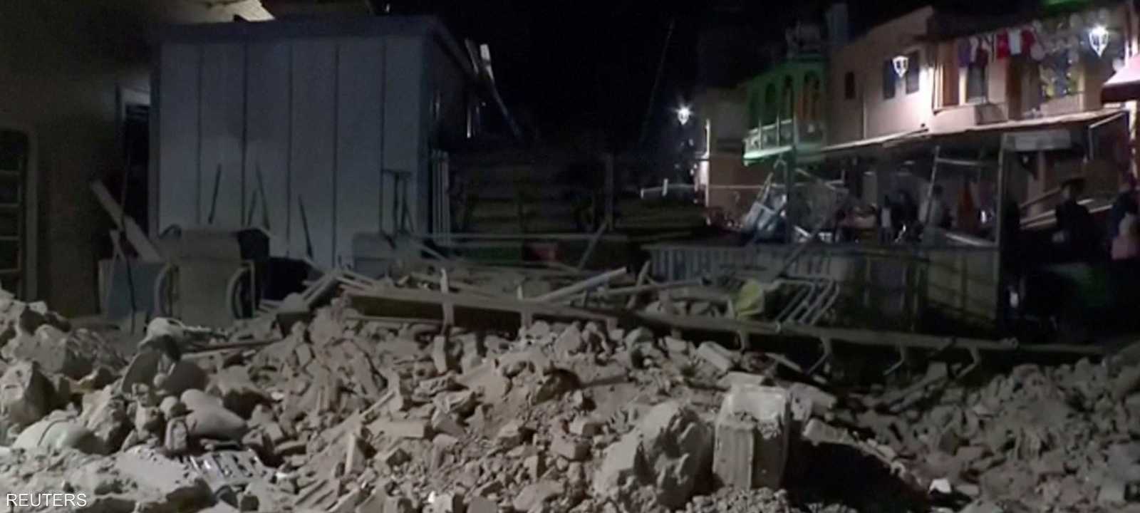 الزلزال خلف مئات القتلى والمصابين وفق إحصاء رسمي