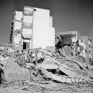 الزلزال المدمر ضرب أكادير في عام 1960.