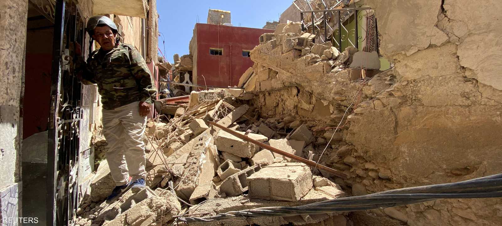 الزلزال في المغرب