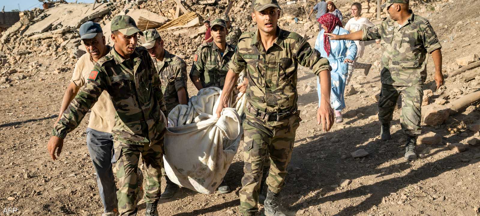 الزلزال الكبير ضرب المغرب ليل الجمعة