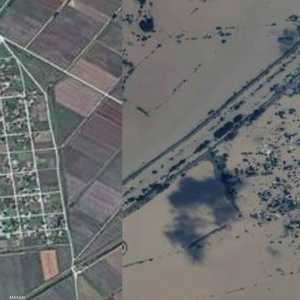 صورتان تظهران آثار دانيال في اليونان.