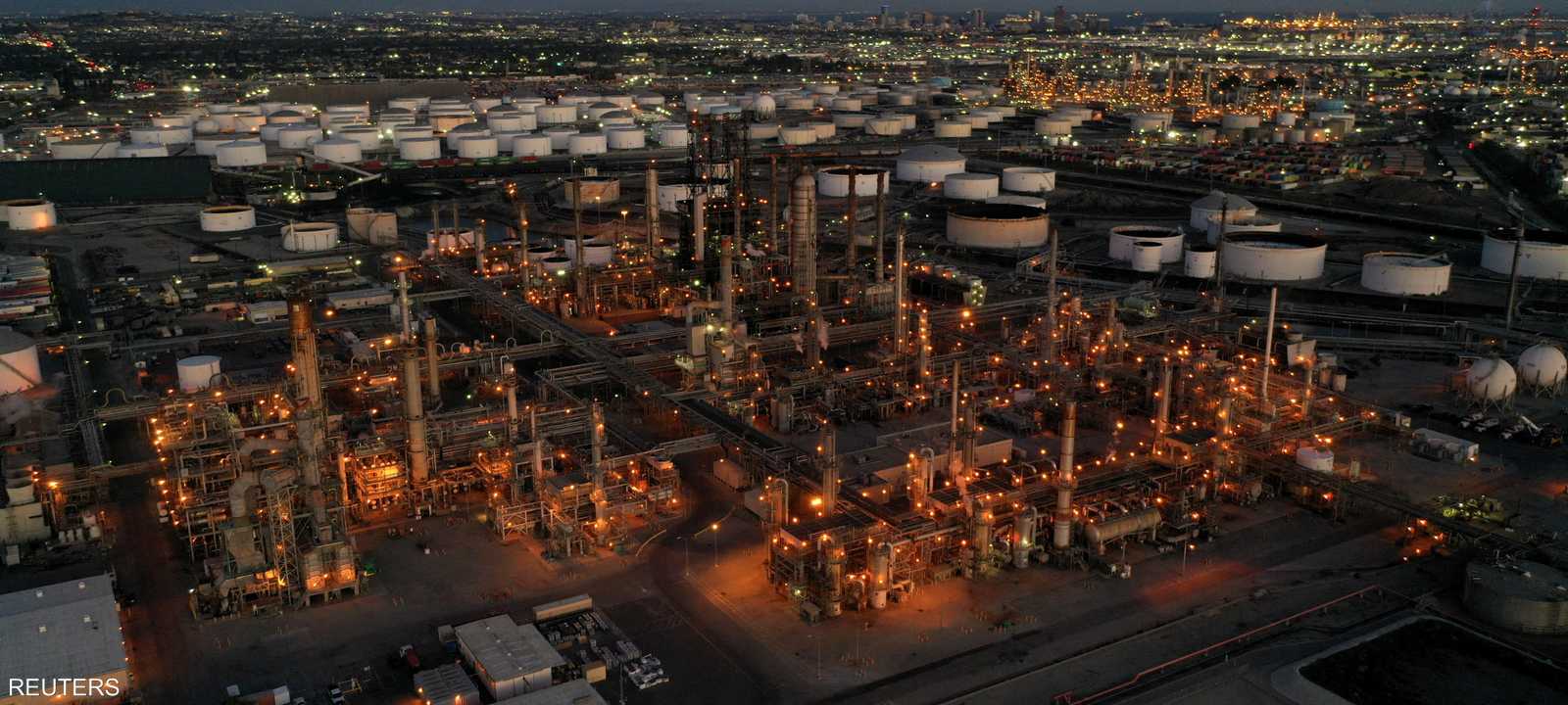 النفط - مصفاة لوس أنجلوس التابعة لشركة فيليبس