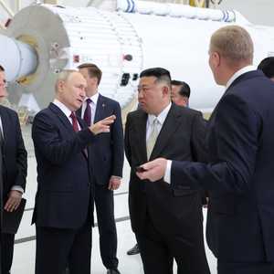 كيم التقى بوتين في روسيا