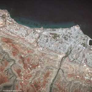 صور جديدة تظهر تغير معالم مدينة درنة بعد الفيضانات