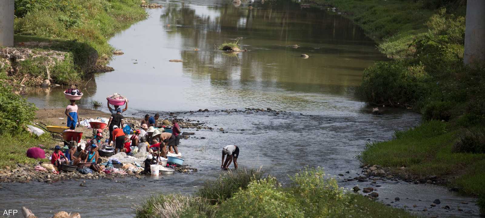 نهر ماساكر يفصل بين الدومينيكان وهايتي