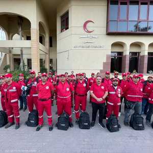 الهلال الأحمر المصري أرسل نحو 200 طن مساعدات للبلدين