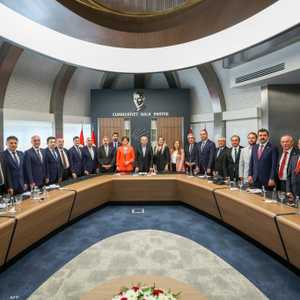 أرشيفية لقيادات في حزب الشعب الجمهوري في تركيا