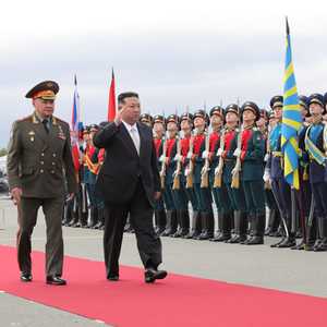 الزعيم الكوري الشمالي يختتم زيارته إلى روسيا
