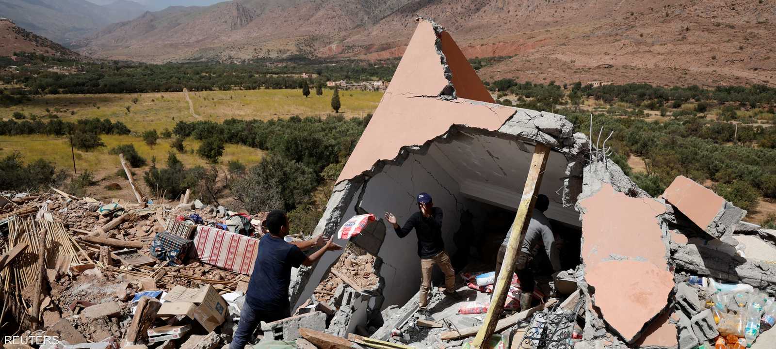 أودى زلزال المغرب بحياة نحو 3 آلاف شخص