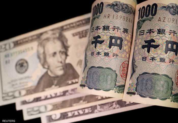 الين الياباني مقابل الدولار الأميركي