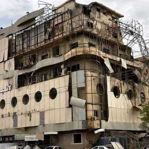 خرج مستشفى الأطباء من الخدمة بسبب القصف