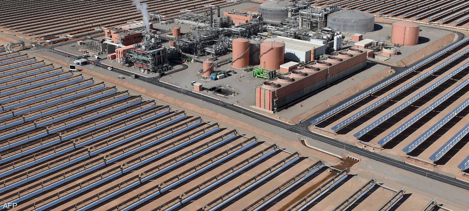 المغرب -  محطة نور 1 للطاقة الشمسية