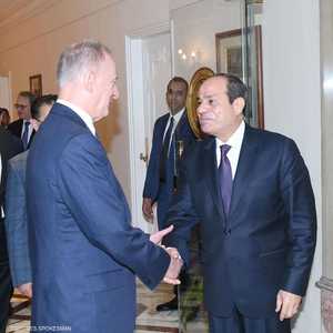 السيسي مستقبلا باتروشيف.