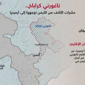 نحو 100 ألف أرمني من كراباخ وصلوا إلى أرمينيا