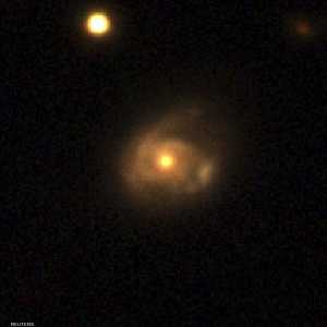 ثقب أسود هائل في إحدى المجرات