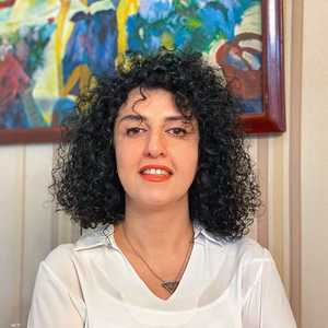 نرجس محمدي الفائزة بجائزة نوبل للسلام