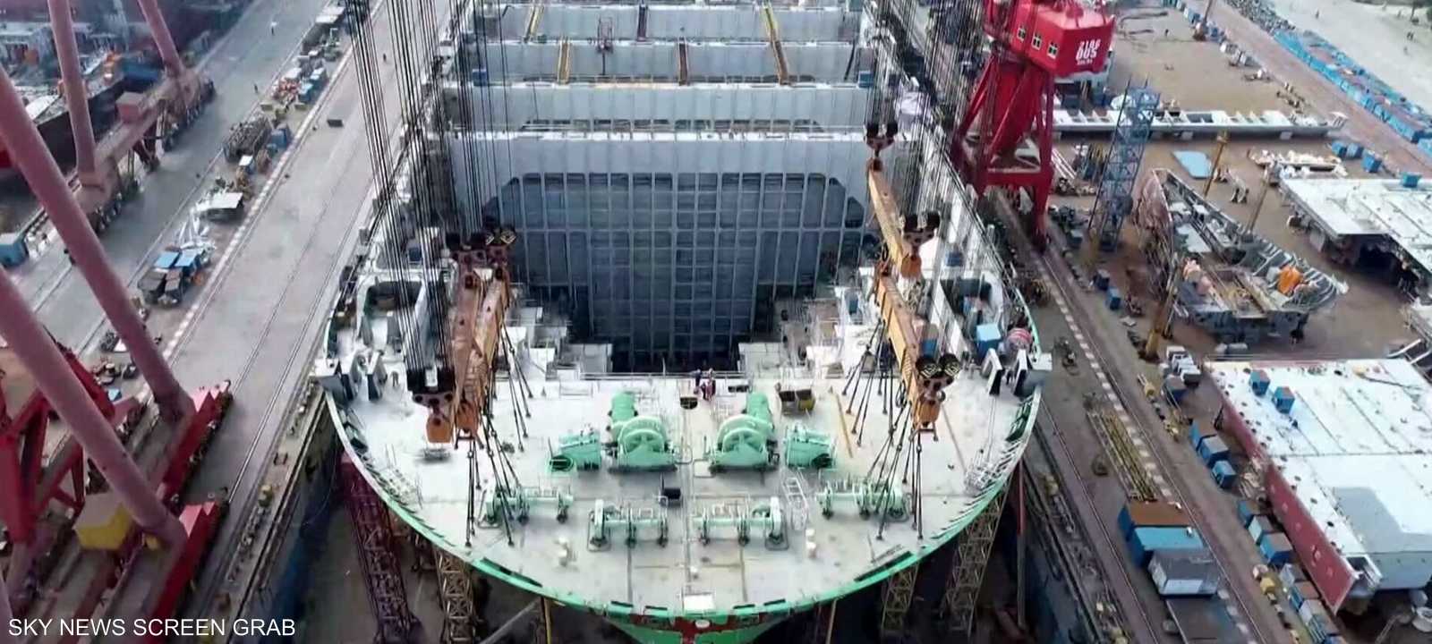 الصين تتفوق على الولايات المتحدة بمجال بناء السفن بـ200 ضعف